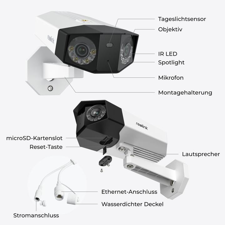 Immagine prodotto Reolink Duo Series P750-16MP (7680 x 2160 pixel)