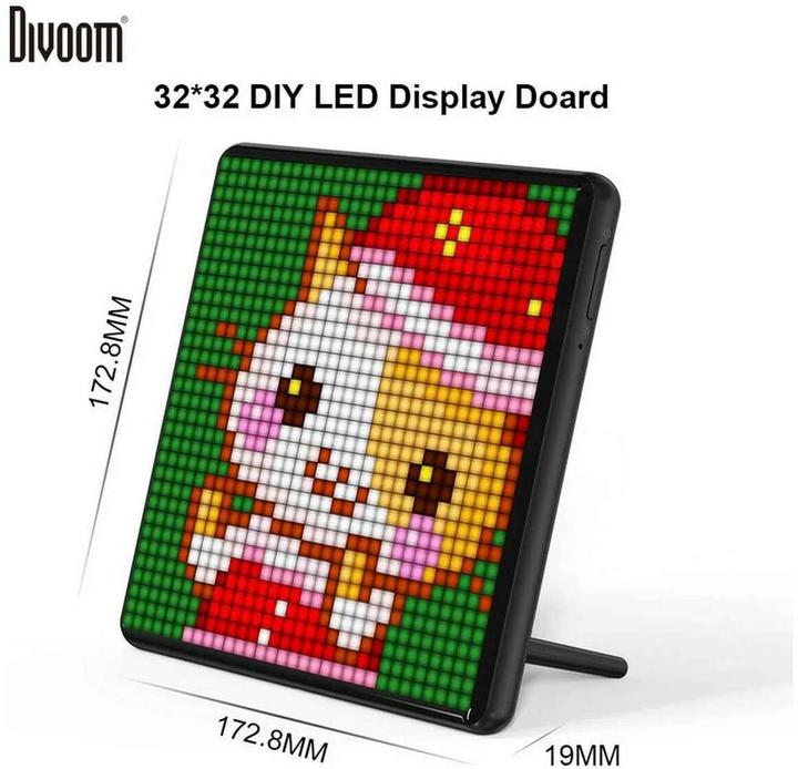 Produktbild Divoom Pixoomaxblack (9.60", 32 x 31 Pixel)