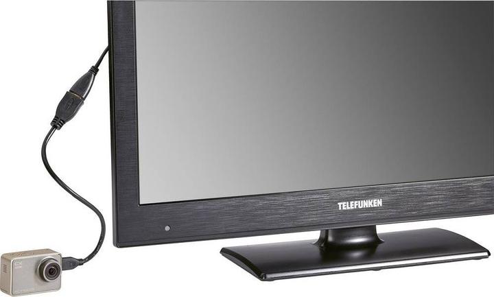 Produktbild SpeaKa Professional SpeaKa HDMI-Adapterkabel A auf Micro-HDMI Typ D 0.2 m (0.20 m, HDMI)
