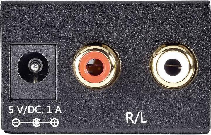 Actual product image SpeaKa Professional Audio- Digital to Analogue (Camera Converter)