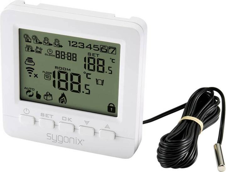 Produktbild Sygonix Heizungsthermostat mit WLAN und Sensor