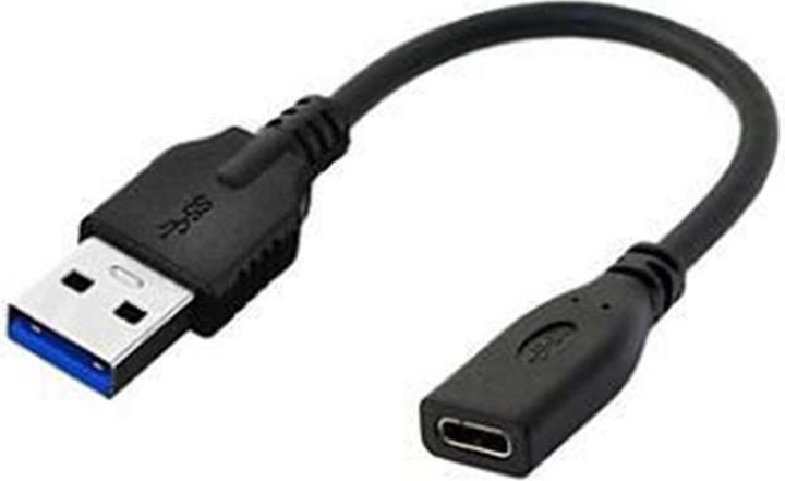 MicroConnect USB3.0ACF02 0.2m USB A USB C Männlich Weiblich Schwarz USB Kabel (0.20 m, USB 3.2 Gen 1)