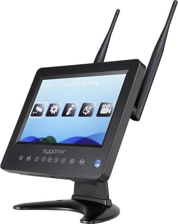 Actual product image Sygonix Radio surveillance set 720P (1280 x 720 pixels)