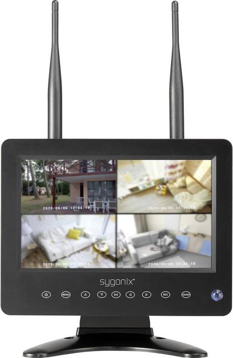 Actual product image Sygonix Radio surveillance set 720P (1280 x 720 pixels)