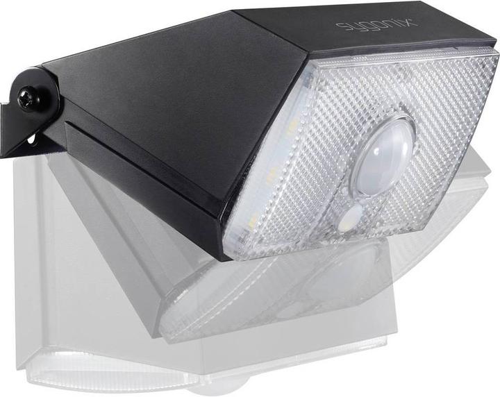 Produktbild Sygonix Solar-Wandleuchte mit PIR Bewegungssensor, 4000 K, 1000 lumen (1000 lm, IP65)