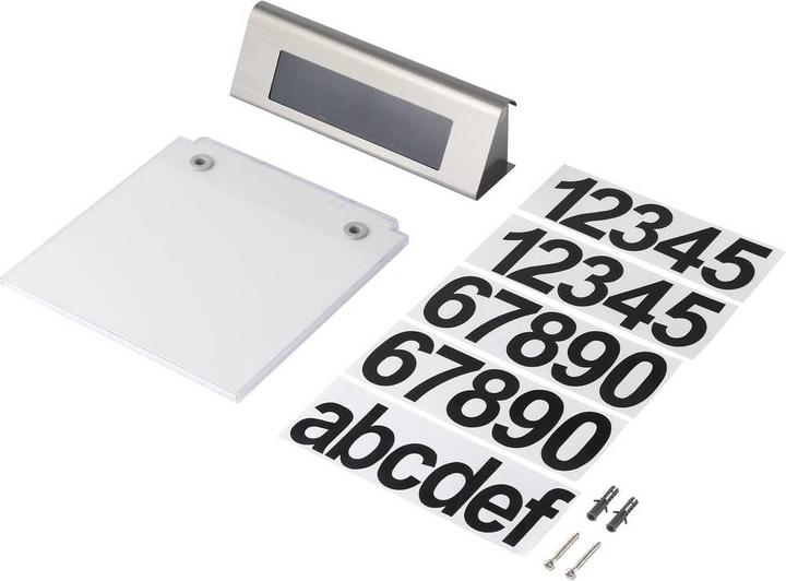 Actual product image Sygonix House numbers r lighting (20 lm, IP44)