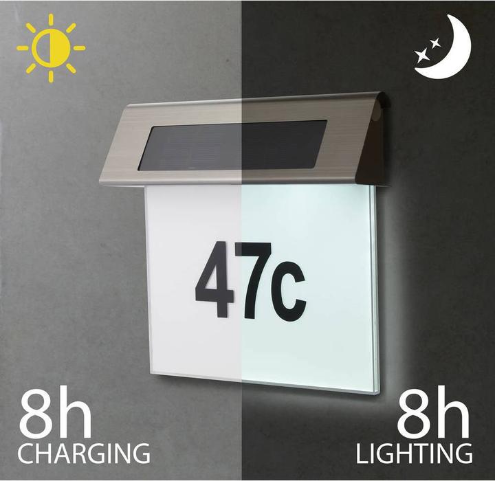 Actual product image Sygonix House numbers r lighting (20 lm, IP44)