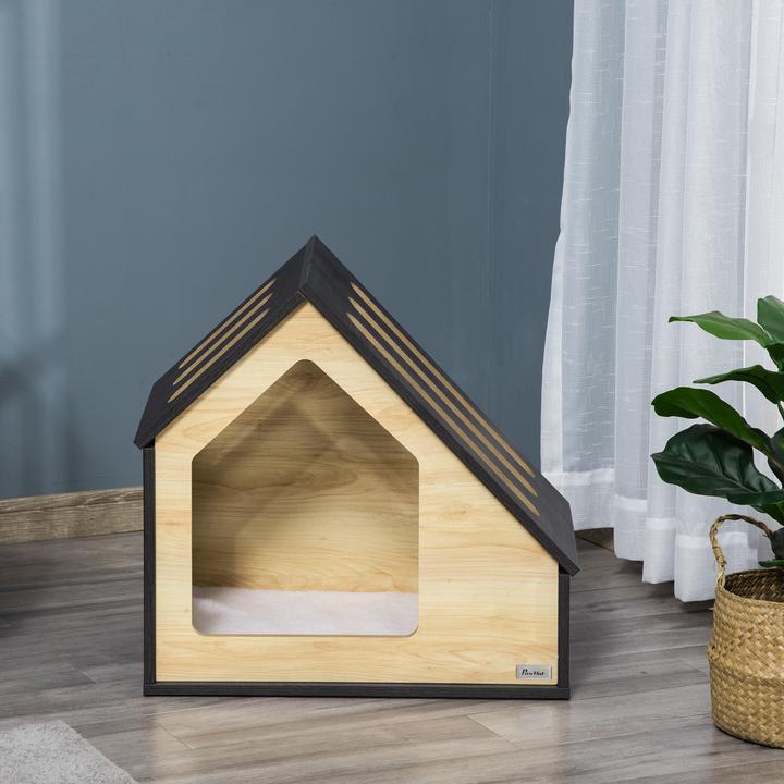 Actual product image PawHut Dog kennel with cushion (Dog house)