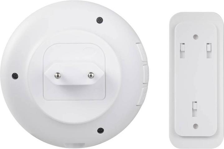 Actual product image Sygonix Radio doorbell Radio doorbell with recordable ringtone, fabric cover, 433 MHz (Funk)