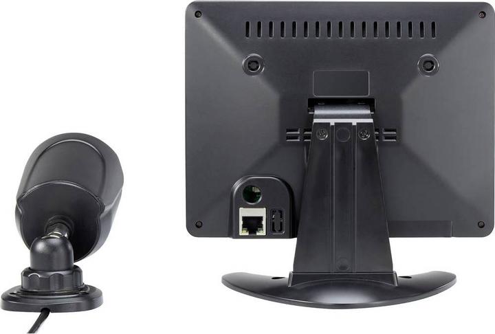 Produktbild Sygonix AHD Ãoeberwachungskamera-Set, LCD-DVR Kombisystem mit 7” LCD-Monitor, 2 x 720p IP65-Kameras (1280 x 720 Pixels)