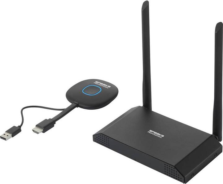 SpeaKa Professional HDMI Extender Set SP VShare 0+5 poort met ingebouwde netwerkaansluiting 3840 x 2160 dpi (50 m)