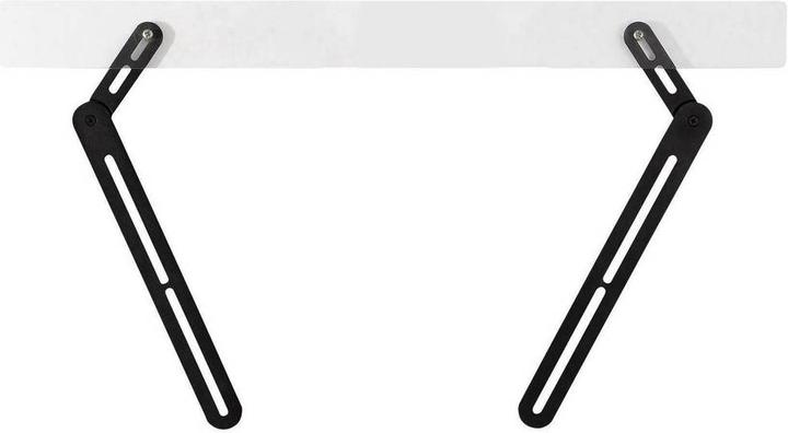 Immagine prodotto SpeaKa Professional Staffa per soundbar Giunti facili (1 coppia, Installazione a parete, Perno di rotazione)