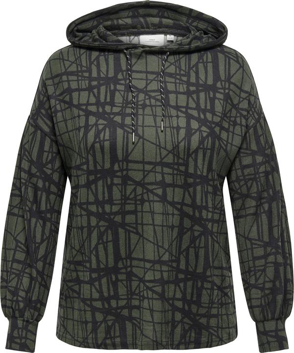 Only Normal geschnitten Kapuze Top Top