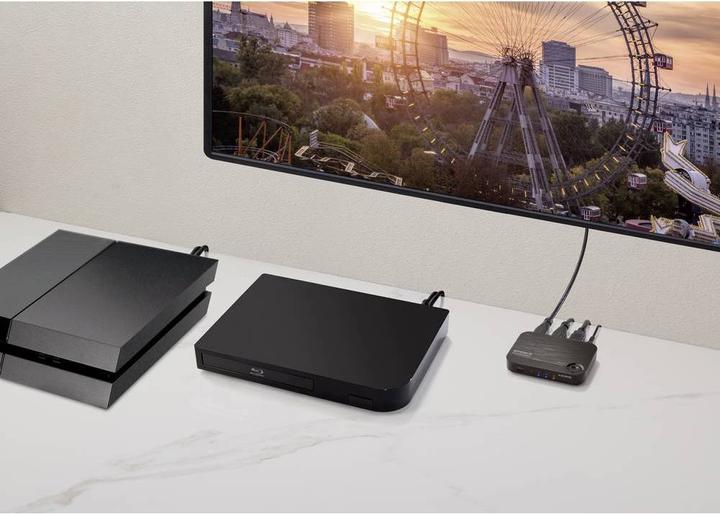 Immagine prodotto SpeaKa Professional SP-HDS-310 Switch HDMI 3x1 con ingresso USB-C