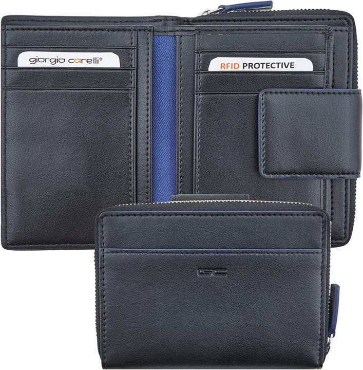 Produktbild Giorgio Carelli Damen Reissverschluss-Börse, RFID