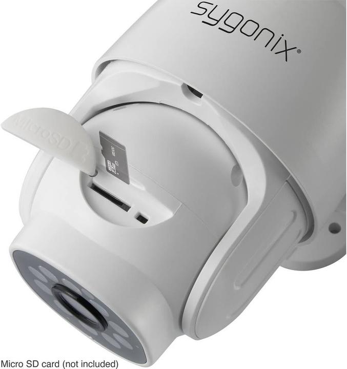 Image du produit Sygonix LAN, WLAN Caméra IP panoramique/inclinaison (1920 x 1080 Pixels)