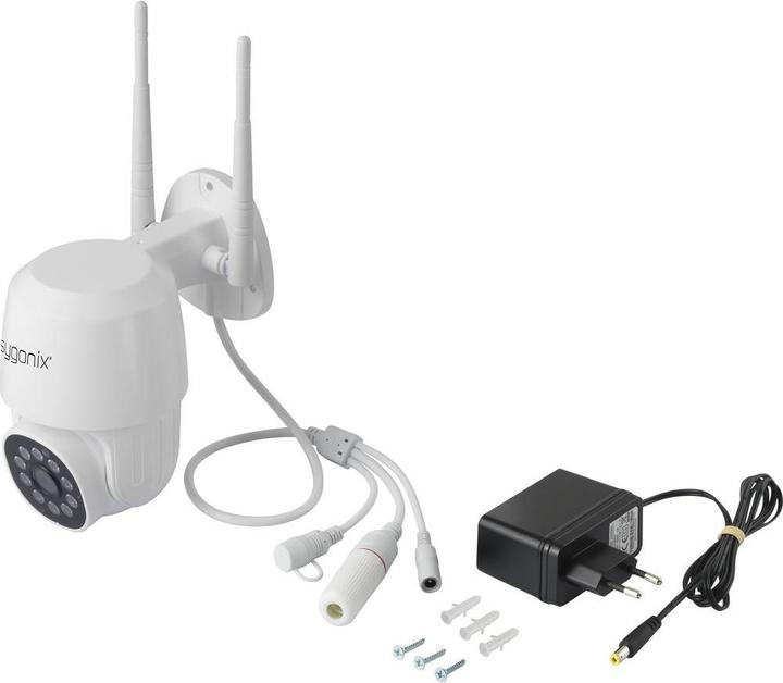 Image du produit Sygonix LAN, WLAN Caméra IP panoramique/inclinaison (1920 x 1080 Pixels)