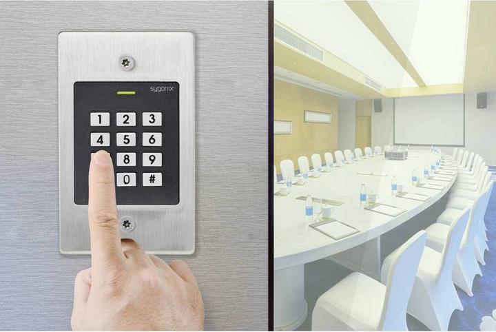 Produktbild Sygonix RFID/Codeschloss Zutritt L (Elektronische Zahlenkombination)