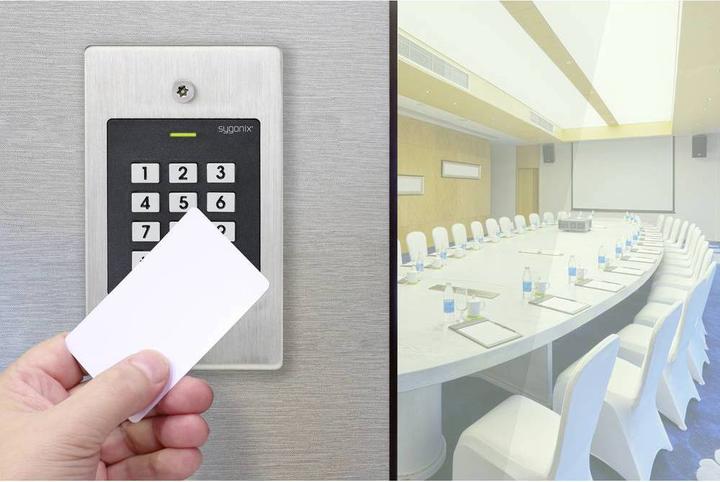Produktbild Sygonix RFID/Codeschloss Zutritt L (Elektronische Zahlenkombination)