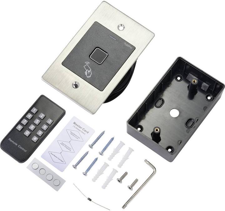 Produktbild Sygonix RFID/Fingerprint Zutritt L (Fingerabdruck, Schlüsselkarte)