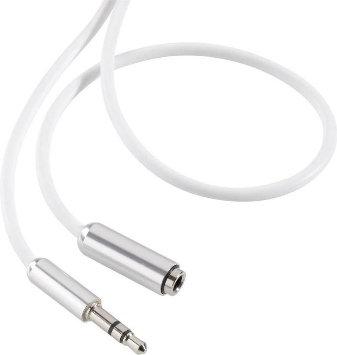 Produktbild SpeaKa Professional 3.5 mm Klinke Verlängerung SuperSoft 1 m (1 m, Verlängerung)