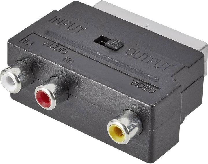 Actual product image SpeaKa Professional SCART Cinch Adapter