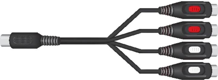 Actual product image SpeaKa Professional 4in1 (Audio Splitter)