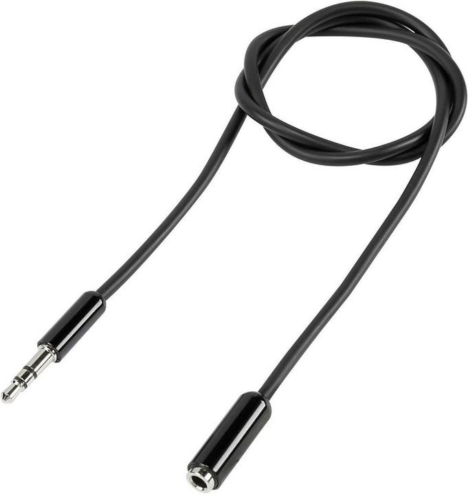 Image du produit SpeaKa Professional SP-7870688 Câble d'extension audio jack (1x prise jack 3.5 mm (1 m, Jack 3,5 mm (AUX))