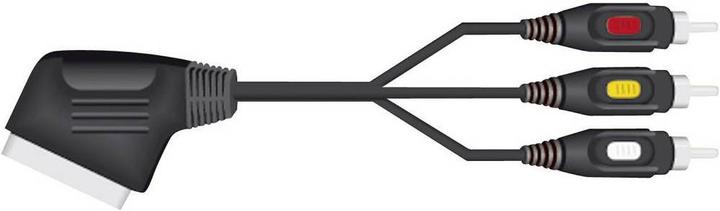 Image du produit SpeaKa Professional Câble adaptateur SCART 3 Cinch 2 m (2 m, Péritel, RCA)