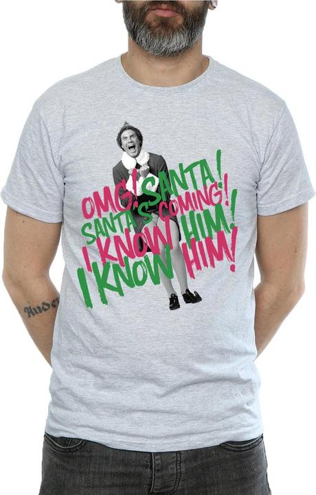 Produktbild Elf Santa's Coming TShirt (S)
