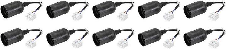 Actual product image Sygonix Lamp holder E27 set of 10