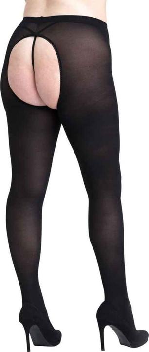 Produktbild Fifty Shades of Grey Captivate Plus Size Spanking Tights One Size Queen - Black (XL)
