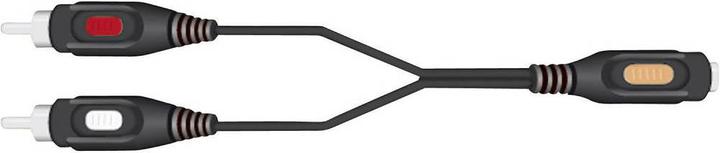 Immagine prodotto SpeaKa Professional Cavo adattatore cinch/jack 2x spina cinch presa jack (1.50 m, Cinch, 2,5 mm)