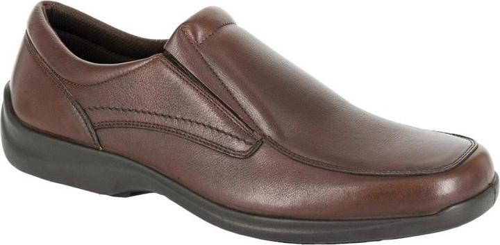 Actual product image IMAC Mens Leather Twin Gusset Casual Shoes (47)