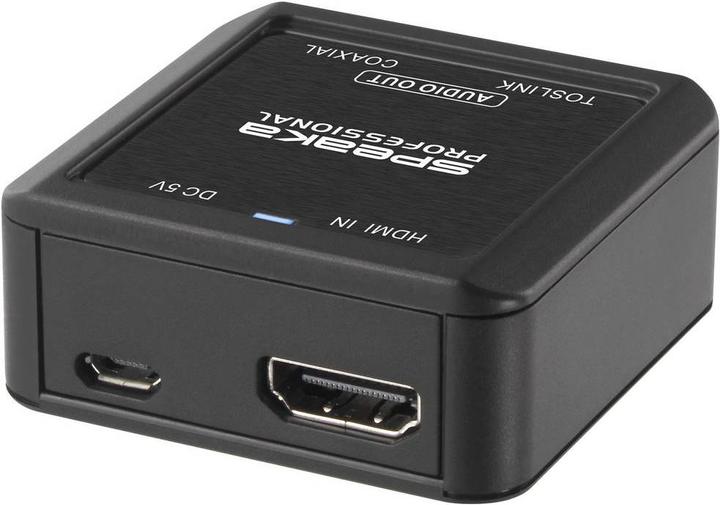 Productafbeelding SpeaKa Professional HDMI (eARC/ARC) naar Coax/Toslink Adapter (HDMI-modulator, Toslink adapter)