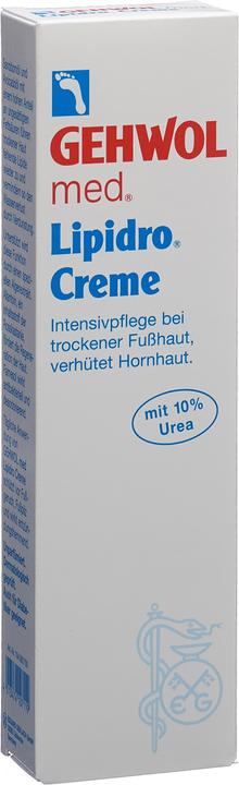 Gehwol med Lipidro-Creme (Fusscrème & Fussgel, 125 ml)