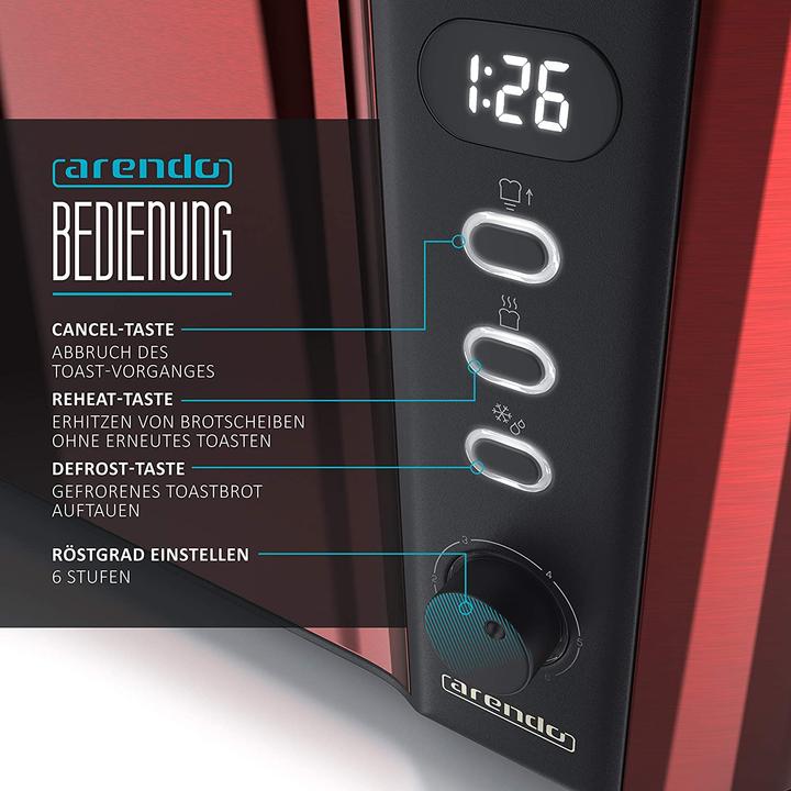 Produktbild Arendo B: Karminrot