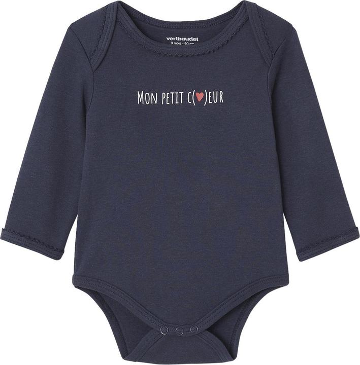Actual product image Vertbaudet Bio-Kollektion: 5er-Pack Baby Schlupfbodys Oeko-Tex (56)