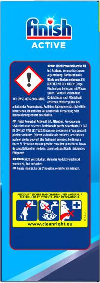 Actual product image Finish DUPLIKAT Active All In 1 (Tabs, 110 Washing cycles)