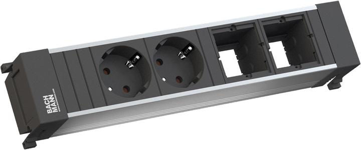 Produktbild Bachmann POWER FRAME Medium 2x Schutzkontakt 2x ABD (4 x, 0.20 m)