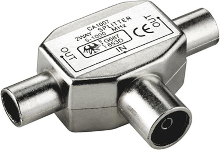 Actual product image Value Coaxial T-adapter (Terminal strips)