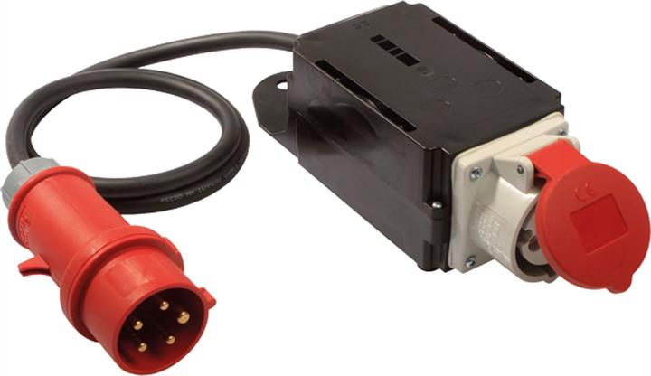 Actual product image Bachmann inrush current limiter 16A 3Ph H07RN-F 5G1.5 with CEE-plug 400V (1 x, CEE 32/3)