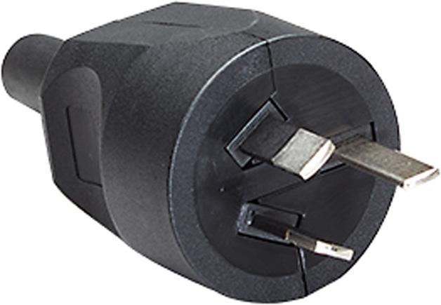 Bachmann safety plug Australia 10A/250V black