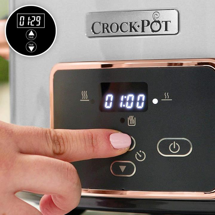 Immagine prodotto Crockpot CSC059X Schongarer Argento e Oro Rosa