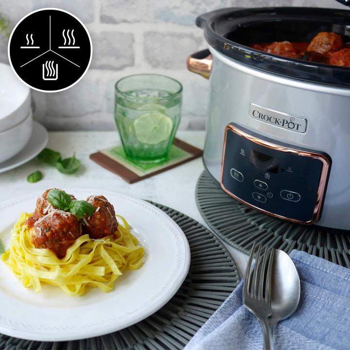 Immagine prodotto Crockpot CSC059X Schongarer Argento e Oro Rosa
