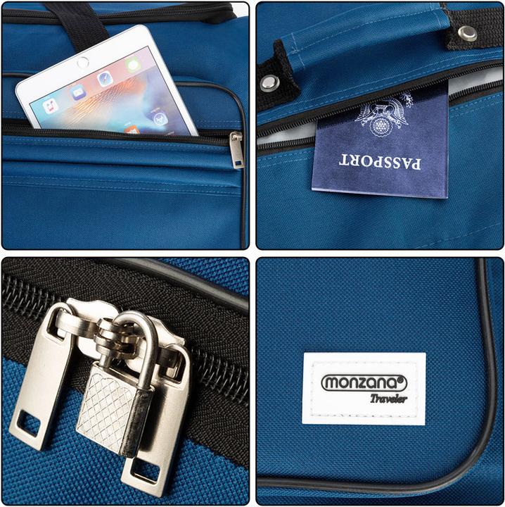Immagine prodotto Monzana Borsa da viaggio (85 l, XL (da 115l))