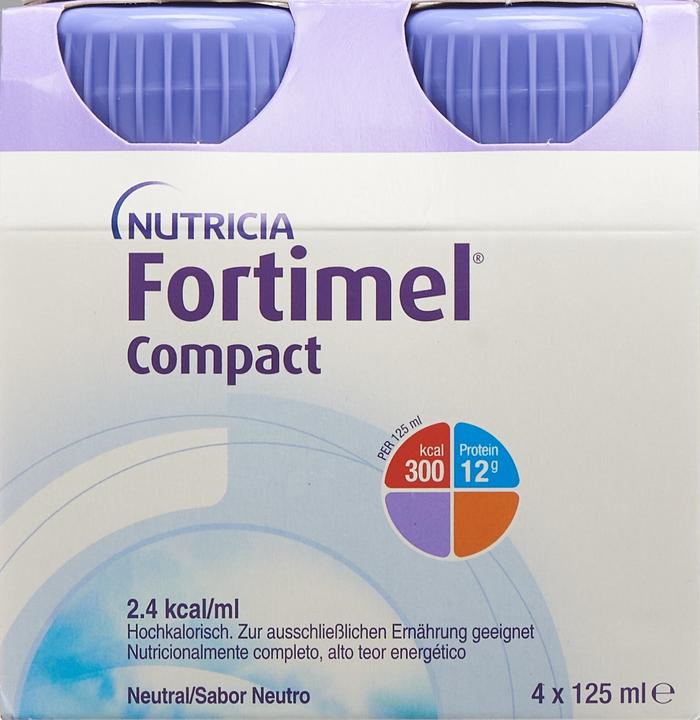 Actual product image Fortimel Compact 2.4 Neutral (Neutral, 4 x)