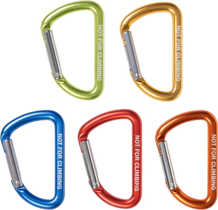 Koor Mousqueton Scatto, Multicolore, 5 pièces