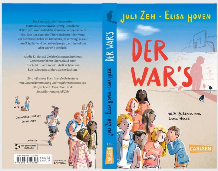 Produktbild Der war's (Deutsch, Elisa Hoven, Juli Zeh, Lena Hesse, 2025)