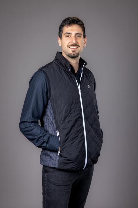 Immagine prodotto Swiss Free Gilet trapuntato con stelle alpine (XL)